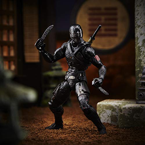 G.I. Joe Classified Series - Snake Eyes: G.I. Joe Origins - Figura Premium Snake Eyes 16 con empaque con Arte Distintivo - 15 cm