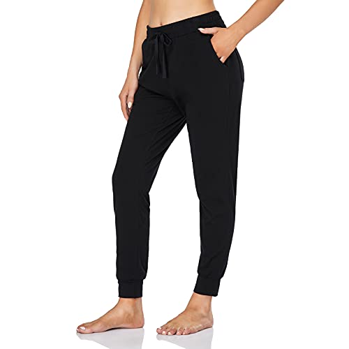 GIMDUMASA Chandal Mujer Pantalon Mujer Pantalones Deporte Mujer Pantalones de Deporte Yoga Fitness Mujer GI06(Negro,m)