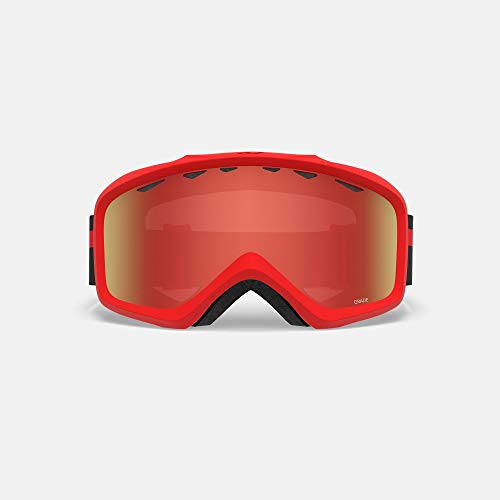 Giro Grade Gafas de esquí, Unisex niños, Black Red Podium