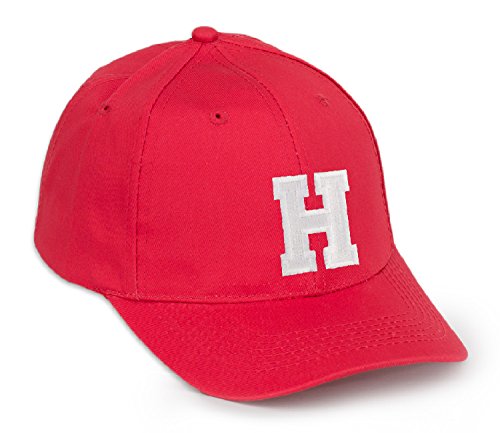 Gorra de béisbol, color rojo con letra en negro, letras A-Z rojo H Talla única