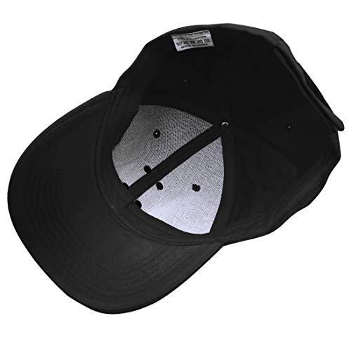 Gorra de béisbol Puluz con soporte de gancho en J y tornillo de 6,35 mm para todas las cámaras GoPro, SJ y Xiaoyi, color negro