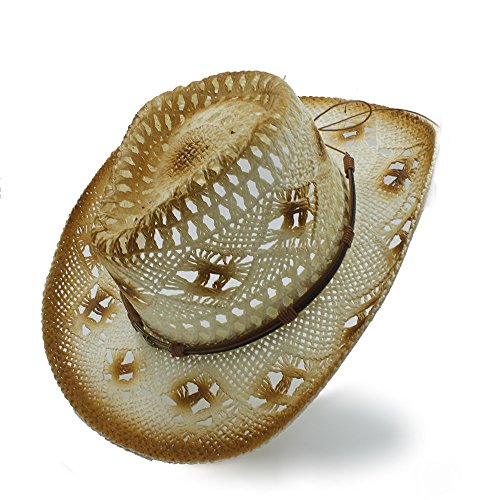 Gorros Sombrero De Hombre para Mujer para Vaquero Protector Mode De Marca Solar Sombrero De Paja Moda De ala Ancha Sombrero De Paja Sombrero De Panamá Sombrero De Fieltro Gorras