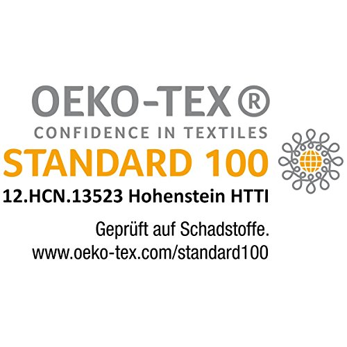 Gräfenstayn Funda de Silla Sofia con diseño Jacquard y Lazo Integrado respaldos Redondos y Cuadrados Ajuste Universal con Junta Oeko-Tex Standard 100 (Antracita)