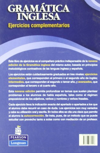 GRAMÁTICA INGLESA EJERCICIOS: Ejercicios complementarios (FUERA DE COLECCIÓN OUT OF SERIES)