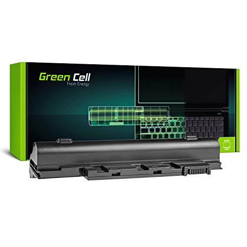Green Cell® Extended Serie AL10A31 AL10B31 AL10G31 Batería para Acer Aspire One 522 722 D255 D257 D260 D270 Ordenador (6 Celdas 4400mAh 11.1V Negro)