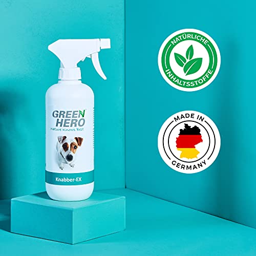 Green Hero Espray Antimordeduras Perros – Espray Antimordeduras Gatos – Repelente de Arañazos y Mordeduras – Spray Antiarañazos Gato 1 x 500 ml