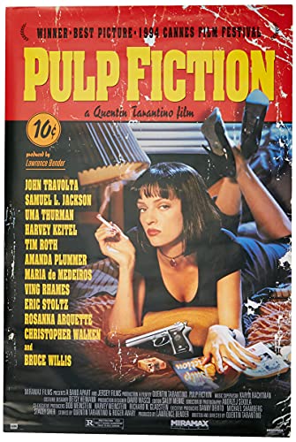 Grupo Erik Editores Poster Pulp Fiction