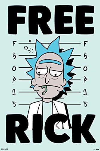 Grupo Erik Poster Rick and Morty Free Rick