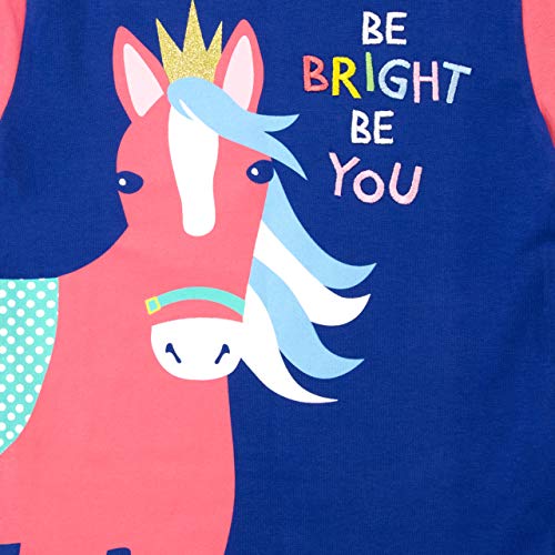 Harry Bear Pijamas para Niñas Ajuste Ceñido Caballo Arcoiris Multicolor 7-8 Años