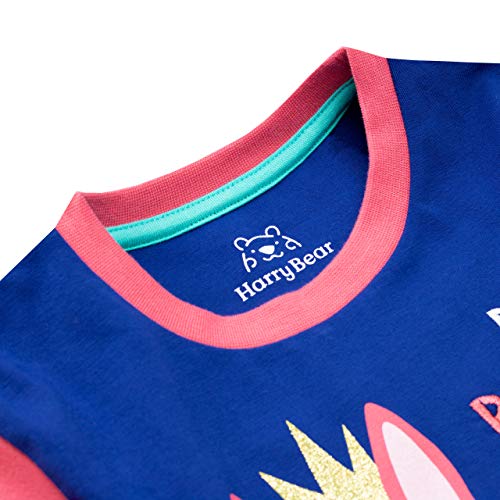 Harry Bear Pijamas para Niñas Ajuste Ceñido Caballo Arcoiris Multicolor 7-8 Años