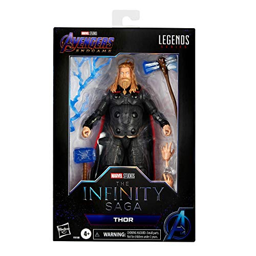 Hasbro Marvel- Marvel Figura de acción de 15 cm de Thor Legends Series, Incluye diseño Premium y 5 Accesorios, Multicolor, único (F0188)