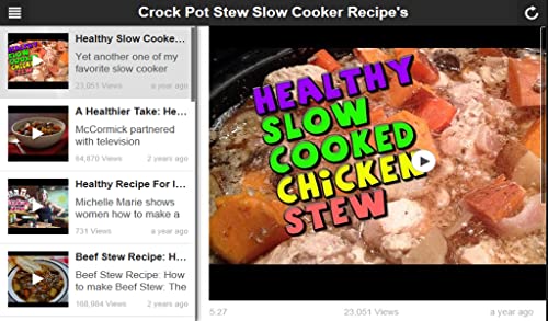 Healthy Stew Recipe's (Kindle Edition - 100's of recipe's e.g Chicken, Beef, Roast Pork, Vegetable Stew + Much more!)