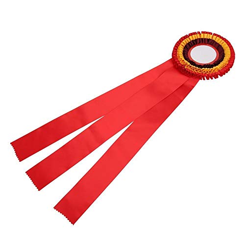 Heitune Primero Segundo Lugar del rosetón de la Cinta Placa Exquisita Pequeño Ganador de Medalla de la concesión del Trofeo (Rojo)