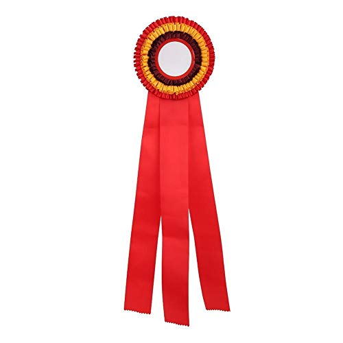 Heitune Primero Segundo Lugar del rosetón de la Cinta Placa Exquisita Pequeño Ganador de Medalla de la concesión del Trofeo (Rojo)