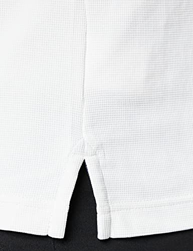 Helly Hansen Driftline Camiseta Tipo Polo de Manga Corta con Tejido de Secado rápido y Logo HH en el Pecho, Hombre, Blanco, M