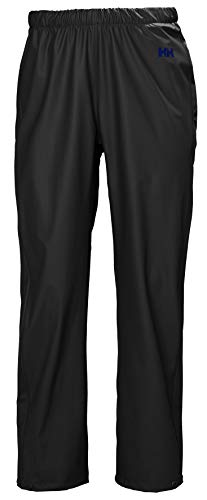 Helly Hansen Moss Rain Pants Pantalones Impermeables, Mujer, Negro, S