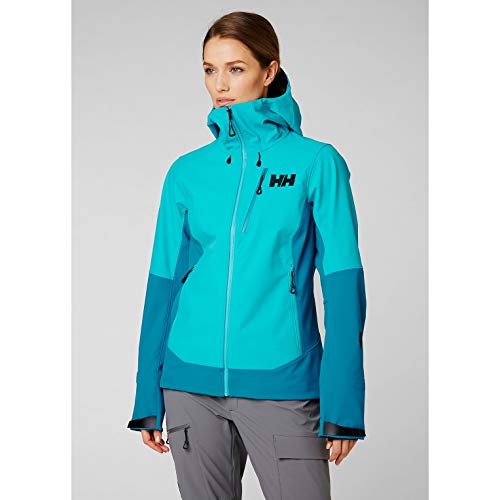 Helly Hansen W Odin Mountain Softshell Jack Chaqueta, Mujer, 511 Scuba Blue, XS