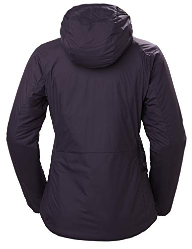 Helly Hansen W Odin Stretch Hooded Ins Jack Sudadera con Capucha, Mujer, 680 Nightshade, XL