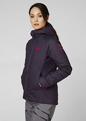 Helly Hansen W Odin Stretch Hooded Ins Jack Sudadera con Capucha, Mujer, 680 Nightshade, XL