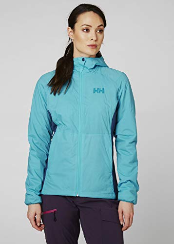 Helly Hansen W Odin Stretch Hooded Light In Sudadera con Capucha, Mujer, 511 Scuba Blue, M