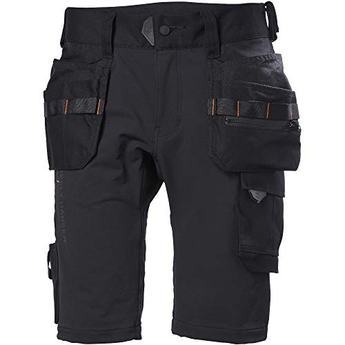 Helly Hansen Workwear x Shorts de Mezclilla, Navy, C52-Waist 36", (91.94cm), Inside Leg 33" Hombre