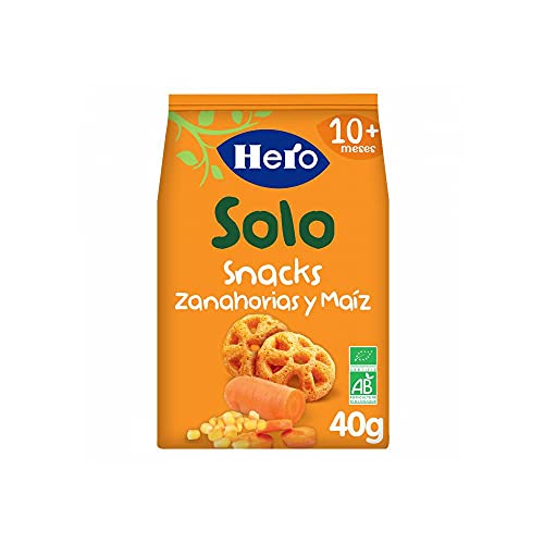 Hero Solo Snack de Zanahoria - Pack de 6x40gr