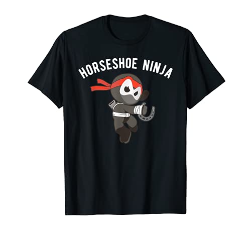Herradura Ninja Juego de lanzamiento Ninjutsu Herradura Camiseta