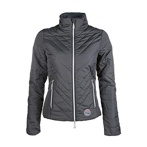 Hkm Emperor - Chaqueta de equitación (talla L), color gris