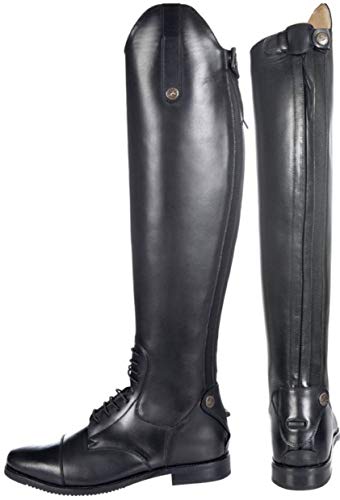 HKM Granada 9100 - Botas de equitación para adultos (talla 34), color negro