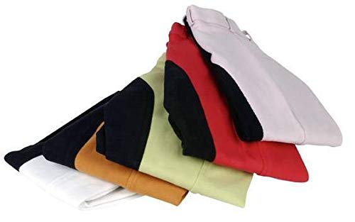 Hkm Pantalones de equitación para Hombre con Ribete 3/4, Color marrón Oscuro/Negro, 48, 556770