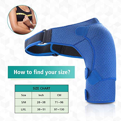 hombreras, hombrera ortopedica, Soporte para mujeres y hombreras hombre neopreno, Hombrera Deportiva, para articulaciones de CA dislocadas, bursitis, tendinitis, Hombros Artríticos