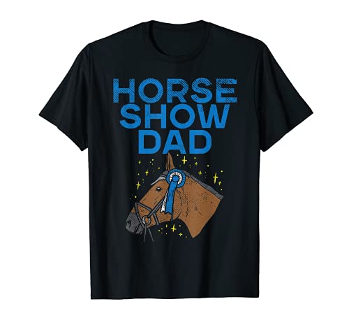 Horse Derby Party Doma de raza pura divertido caballo show papá Camiseta