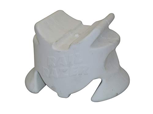 Horsemen's Pride Rail Razer - Juego de 4 Unidades, Color Blanco