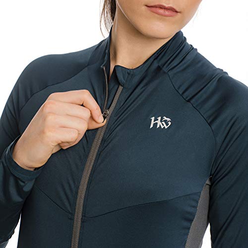 Horseware Lana Technical Full Zip - Camiseta para mujer (talla XL), color azul marino