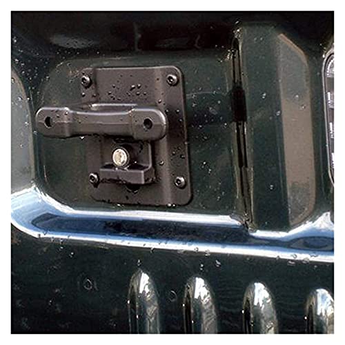 Huajin Caja de Coches Lazo de Camiones Camiones Clases de Bloqueo de Bloqueo de collero Ajustado Ajuste para Ford F-150 15-20 HL3Z-99000A64-A FL3Z-99000A64-B (Color : Black)