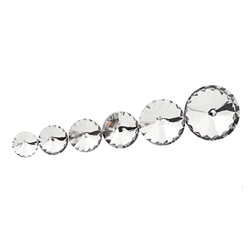 HUAZHUANG-Home 10 unids Diamante Cristal de Cristal Tapicería Uñas Botón Tachuelas Tachuelas Pines Sofá Muebles de Pared Decoración 14/16 / 18/20 / 25 / 30mm Dia (Color : 16mm)