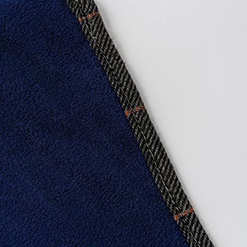 HUGO & HUDSON HHTJ10002-M-45 - Chaqueta de Tweed (45 cm), Color Gris y Azul Marino