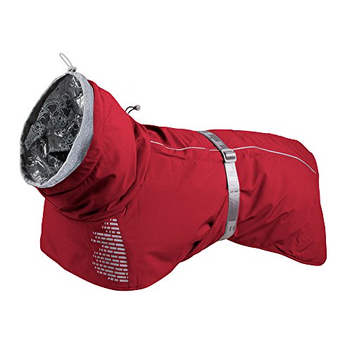 Hurtta - Abrigo de Invierno Extreme Warmer para Perro, Rojo, Talla 7 para Perros Extreme Warmer Rojo, Talla M