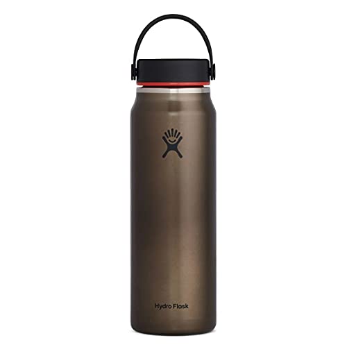 Hydroflask - Botella de agua unisex para adultos, color obsidiana, 946 ml