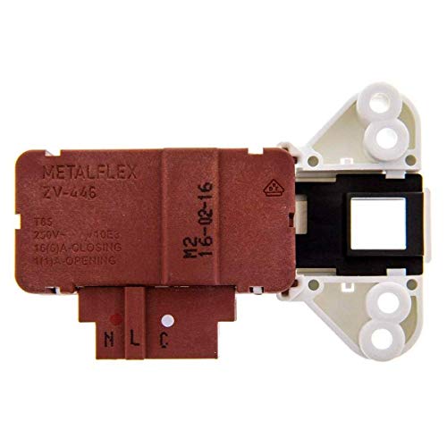 Interruptor retardo blocapuerta Lavadora FAGOR ZV-446 - Compatible con distintos modelos de lavadoras ASPES, BRANDT, EDESA, FAGOR, SMEG, THOMSON, VEDETTE, WHITE-WESTINGHOUSE - L39A004I8