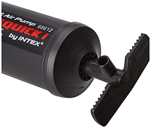Intex 68614 - Hinchador de mano/pie de doble velocidad, 36 cm