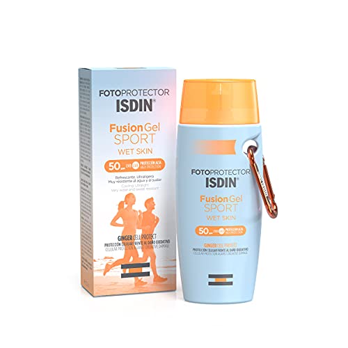 ISDIN - Fotoprotector Fusion Gel SPORT SPF 50+ - Protector solar Corporal, 100 ml