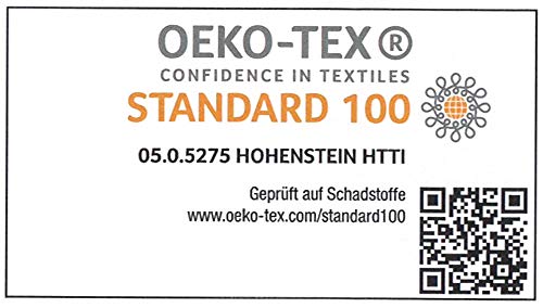 Jah 1092 oekotex - Guantes de algodón (12 pares, finos, talla 8), color blanco