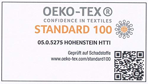 Jah Blanco:Tex 3101 - Guantes de algodón (12 pares, 35 cm de largo, talla 8), color blanco
