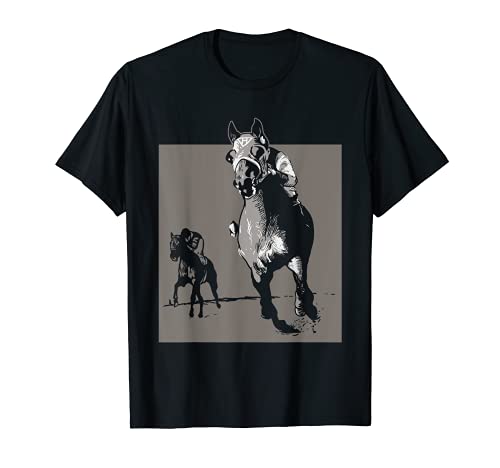 Jinete de caballo de carreras de carreras de caballos Camiseta