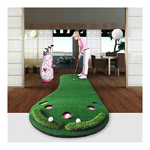 JJY 9. 84ft alfombras de Golf de Interior Putting Green Golf Practice Green Golf Training Ayuds con césped Artificial y Manta for la opción (Color : Blanket)