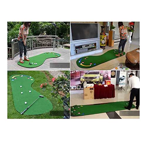JJY 9. 84ft alfombras de Golf de Interior Putting Green Golf Practice Green Golf Training Ayuds con césped Artificial y Manta for la opción (Color : Blanket)