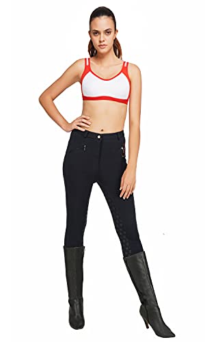Jodhpurs de silicona para mujer con agarre extra y agarre de silicona para jodhpurs de jodhpurs pegajoso, Jodhpurs, Jods Jodh y Pullons cómodos pantalones de silicona, azul marino, 62