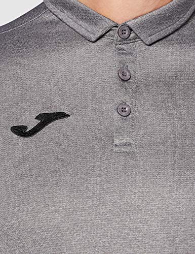 Joma Camiseta Polo, Unisex Adulto, Gris Melange Claro, 3XL