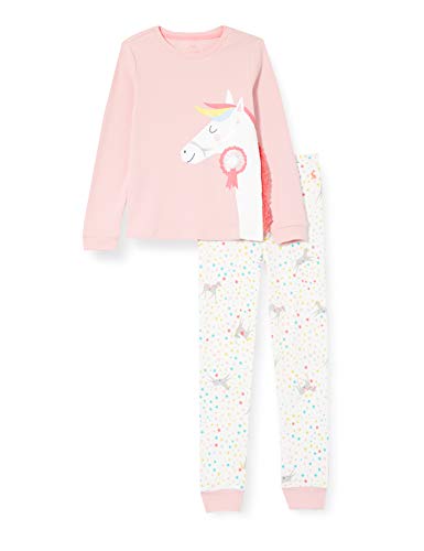 Joules Sleepwell Juego de Pijama, Caballo Rosa, 2 para Niñas